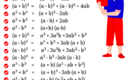 बीजगणित के सूत्र  (Algebra Formulas)